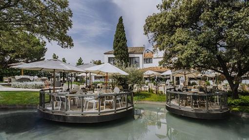 La terraza de El Jardín de la Máquina