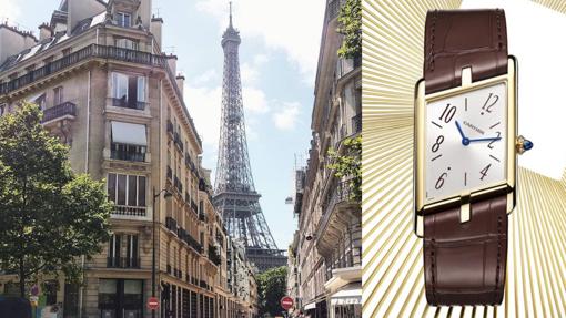 2. Cartier Tank Asymétrique, París