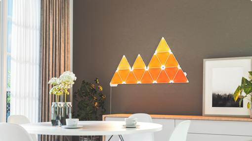 Paneles de luz inteligentes de Nanoleaf