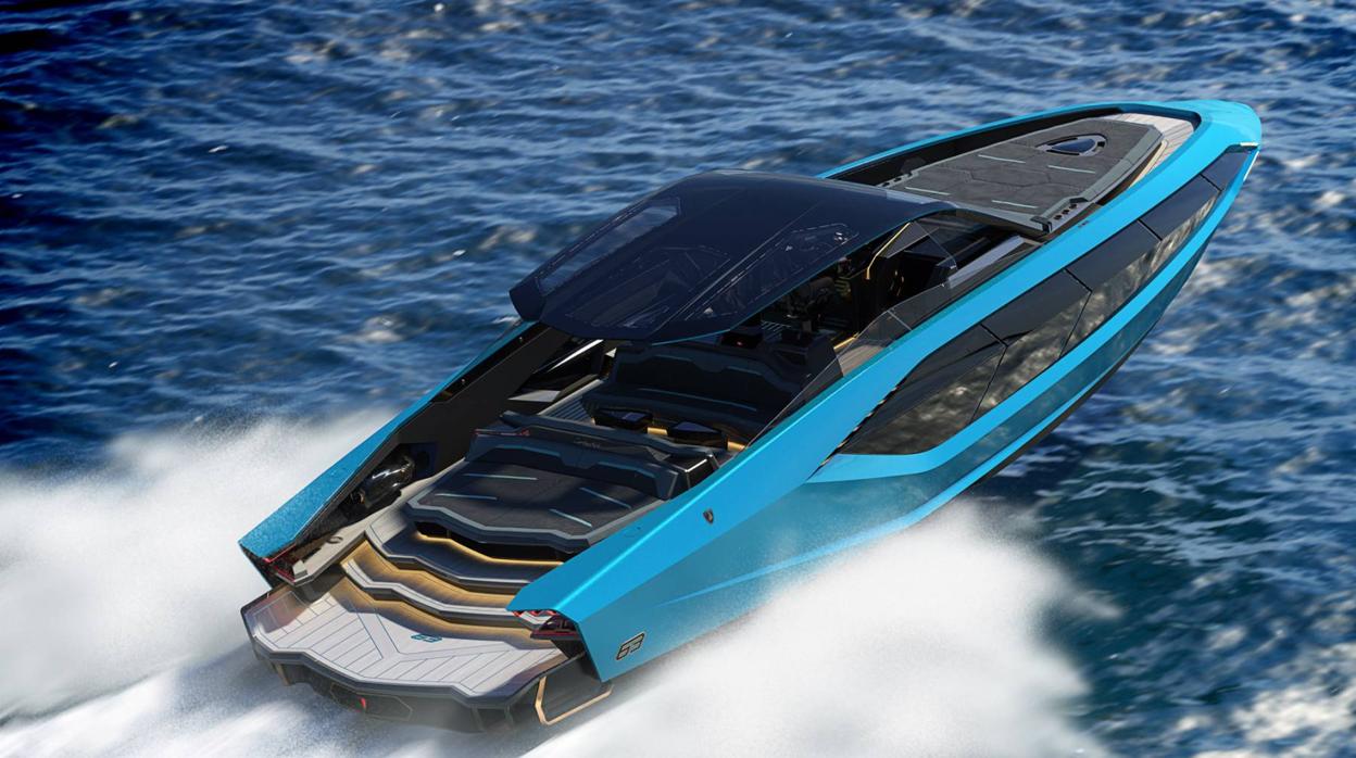 Así es el primer yate de la firma de coches de lujo Lamborghini