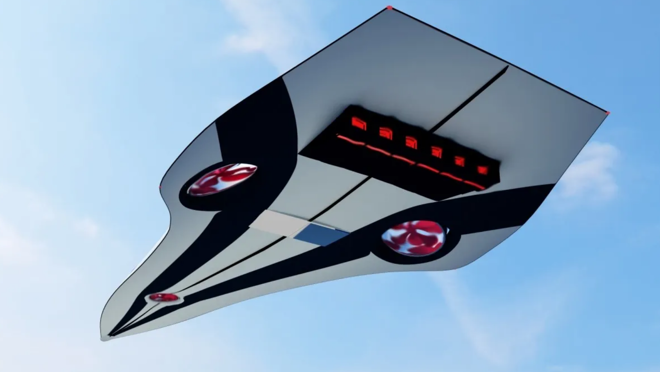 Imagen del jet privado que incluye el Monaco 2050