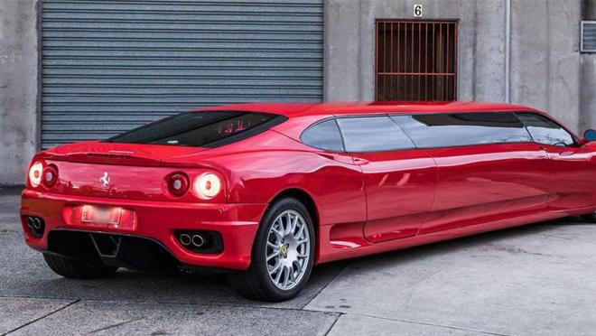 La limusina Ferrari está a la venta por 240.000 euros