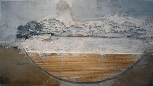 Obra de Lucio Muñoz que expone la galería Malborough.