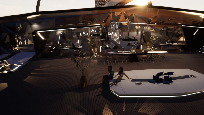 Los interiores funcionan como modulos vivos que pueden moverse según el propietario desee