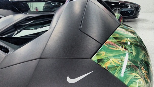 El Lamborghini personalizado de LeBron