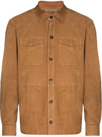 Sobrecamisa de Canali (Precio rebajado de 2515 euros a 1006 euros).