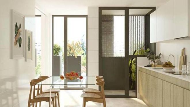 La cocina es perfecta para pasarse dentro horas y horas