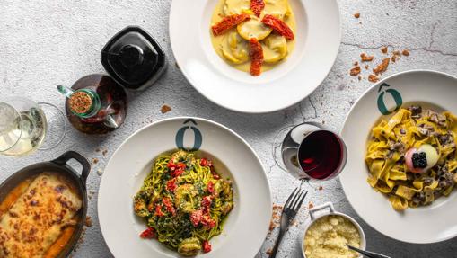 Algunas de las propuestas de Ôven Mozzarella