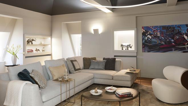 Imagen de la sala de cine, un espacio para el descanso y la desconexión