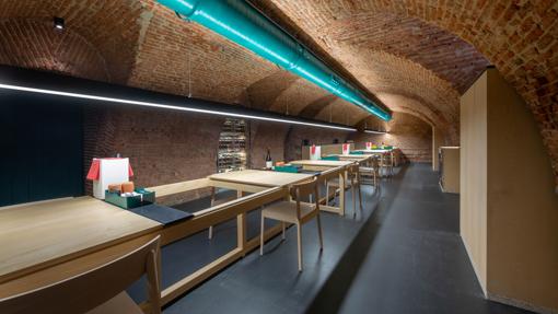 Uno de los espacios del restaurante