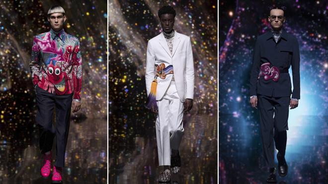 Modelos del desfile Dior otoño 2021