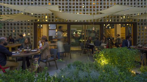 La terraza de Bosco de Lobos