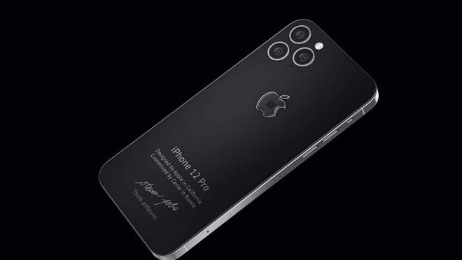 La carcasa del modelo Black está fabricada con titanio ennegrecido