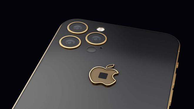 La manzana del logotipo del modelo Gold está hecha con oro de 18 quilates