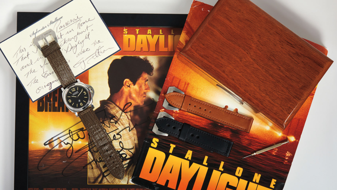 Modelo Panerai que llevó en Pánico en el túnel