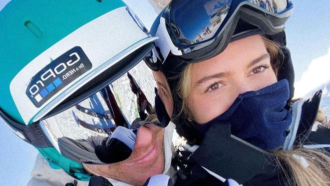 En las redes no duda en mostrar lo ilusionado que está con Daniela Figo