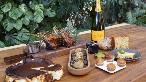 La propuesta de la caja gastro de Eneko Shop con Veuve Clicquot