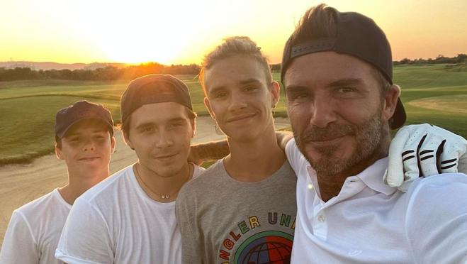 El futbolista no puede estar más orgulloso de sus hijos