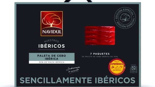Maletín de Paleta de cebo ibérica de Navidul