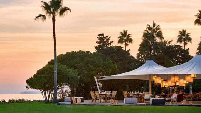Área deluxe en el hotel Ikos Andalusia