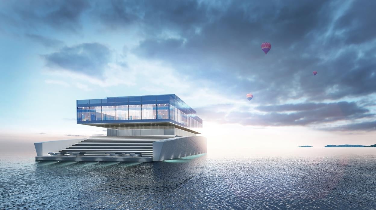 Así es el yate de cristal diseñado por un estudiante de arquitectura
