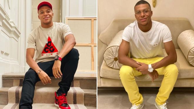 El futbolista en algunos rincones de su casa