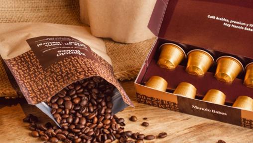 Distintas propuestas de café en Manolo Bakes