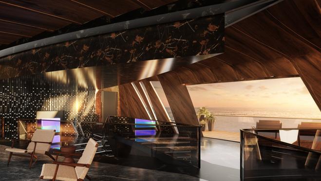 El Bond Girl ofrece interiores con todo tipo de detalles y comodidades