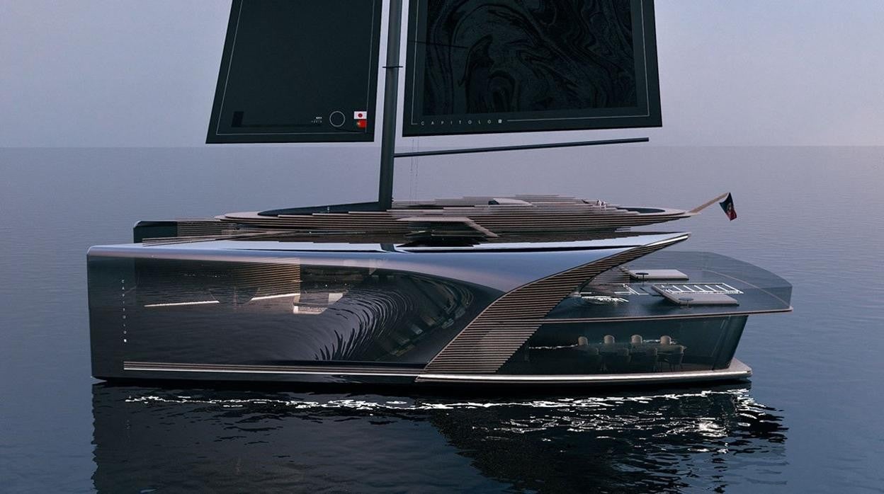 Así es el nuevo catamarán transparente de Pininfarina