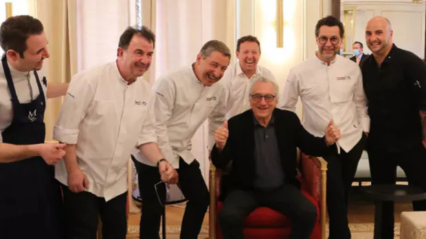 Robert de Niro y el menú más caro del mundo que se sirve en Madrid