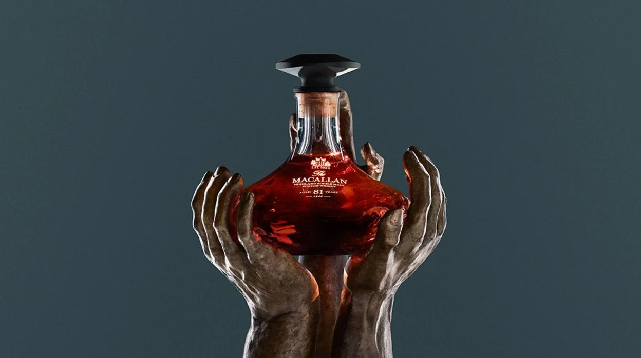 Una botella de whisky única en España