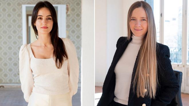 Andreína Raventós y Paula Piris