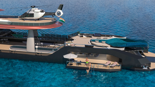 Zion puede acoger hasta a 20 personas en 10 lujosos camarotes