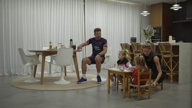 El mobiliario tiene aires vintage