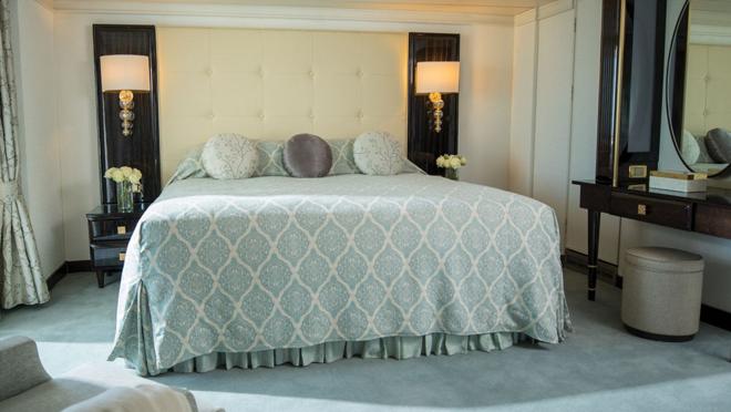 Imagen de uno de los dormitorios de la Suite Master