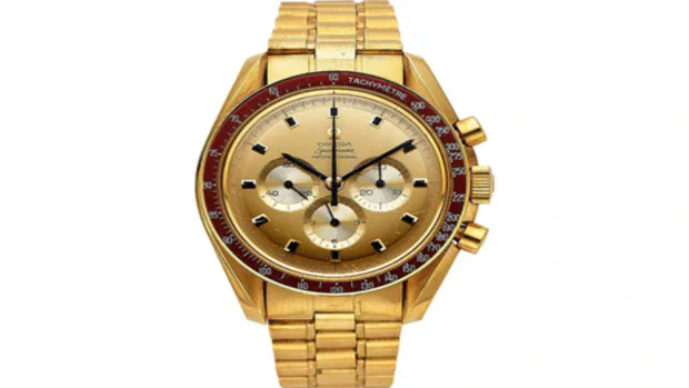 Vendido el reloj de uno de los astronautas del Apolo 11  por casi 800.000 euros