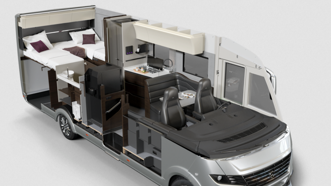 Existen cuatro configuraciones diferentes que varían en tamaño