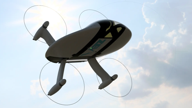 Este modelo puede volar durante 80 kilómetros con una sola carga