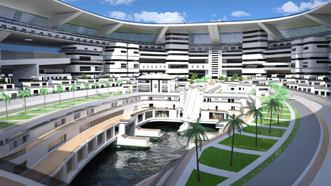 Contaría con hoteles, centros comerciales, parques y otras instalaciones de ocio