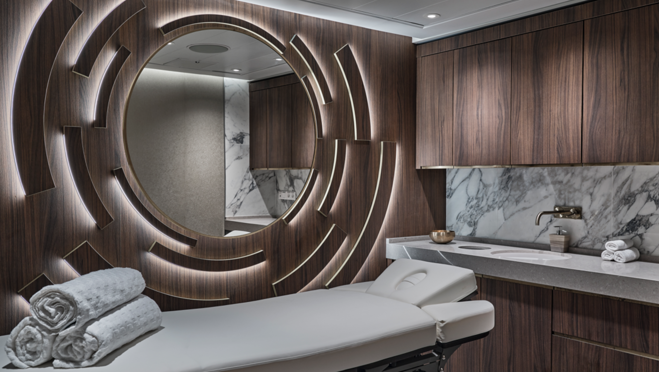 Sala de tratamiento del Otium Spa