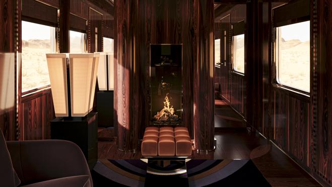 Esta suite incluye una sala de estar, habitación y una estancia secreta