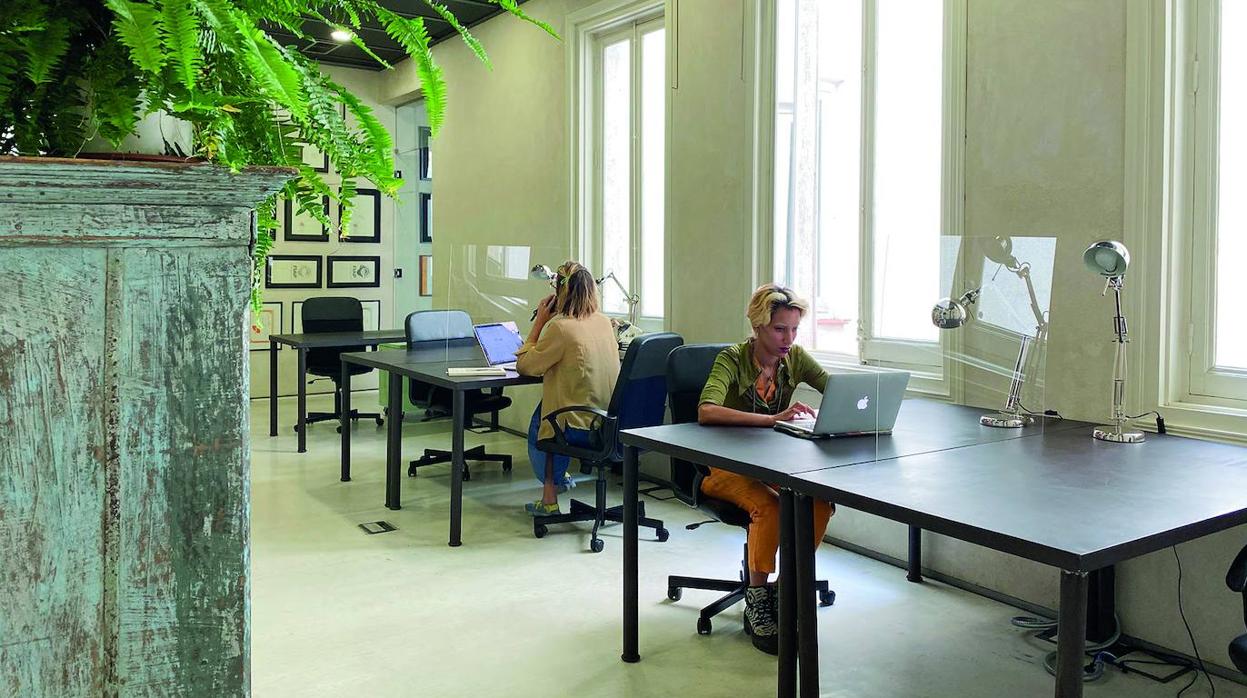 Village Coworking Boutique ocupa un palacio del siglo XIX acondicionado con todas las comodidades actuales