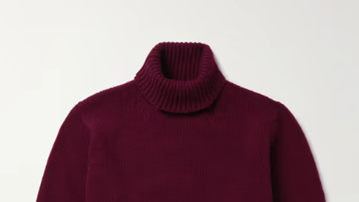 Jersey de lana, de Richard James. Precio: 685 euros