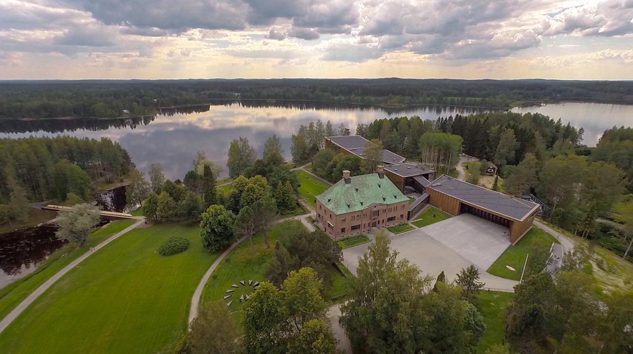 El museo Serlachius, en una pequeña localidad de Finlandia, tiene una sauna única en el mundo