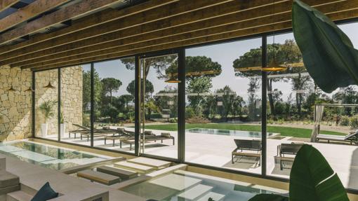 El soberbio spa del Camiral Golf