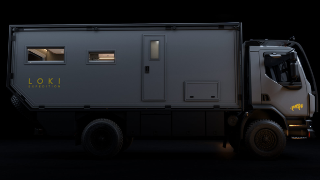 Este vehículo puede acomodar hasta seis personas