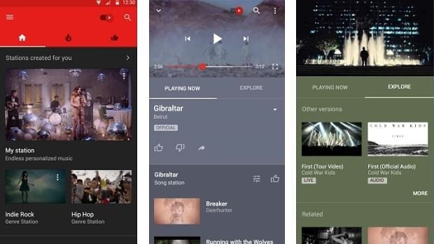 Google lanza Youtube Music