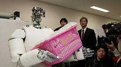 Robot de la Universidad de Tokio capaz de manejar cestos de 30 kilos