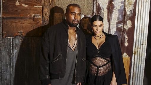 Kanye West y Kim Kardashian