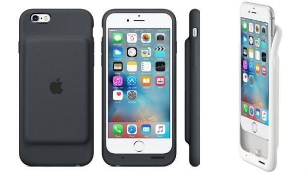 La Smart Battery Case de Apple está disponible en dos colores, gris carbón y blanco